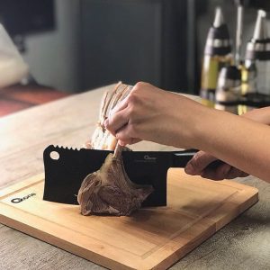 Oxone OX-61G Butcher/Cleaver Knife For Cutting Bone